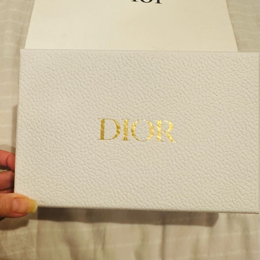 Dior White Box with Gold Accents